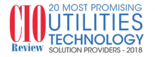 CIO Review 20 Most Promising Utilities Technology Solution Providers, 2018